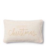 Merry Christmas Pillow 50x30cm,  Adventskissen mit Füllung