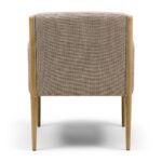 Le Mans Dining Armchair, Structured Weave, Classic Taupe, Esszimmerstuhl â Bild 2