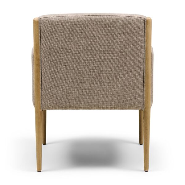 Le Mans Dining Armchair, Structured Weave, Classic Taupe, Esszimmerstuhl – Bild 2