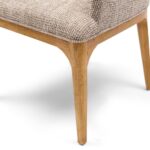 Rozzano Dining Armchair, Tweed, Liver Grey, Esszimmerstuhl â Bild 4