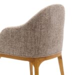 Rozzano Dining Armchair, Tweed, Liver Grey, Esszimmerstuhl â Bild 2